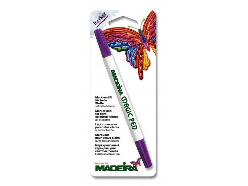 Маркер Madeira для ткани исчезающий, фиолетовый 9471