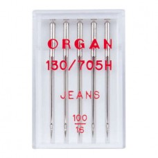 Иглы Organ джинс № 100 5 шт. 130/705.100.5.H-J