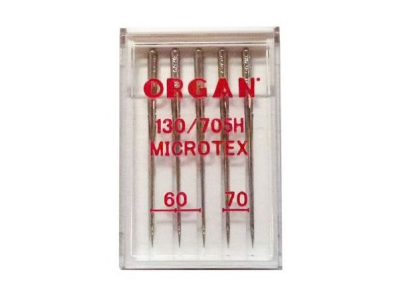 Иглы Organ микротекс № 60-70 5 шт. 130/705.60-70.5.HM