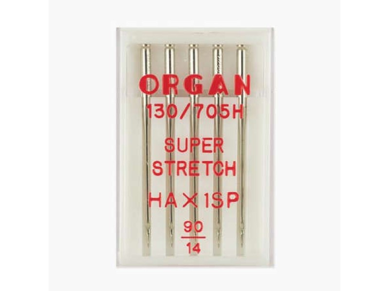 Иглы Organ супер стрейч № 90 5 шт. 130/705.90.5.HAx1SP