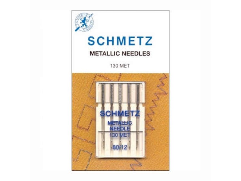 Иглы Schmetz металлик №80 5 шт 130/705H-MET