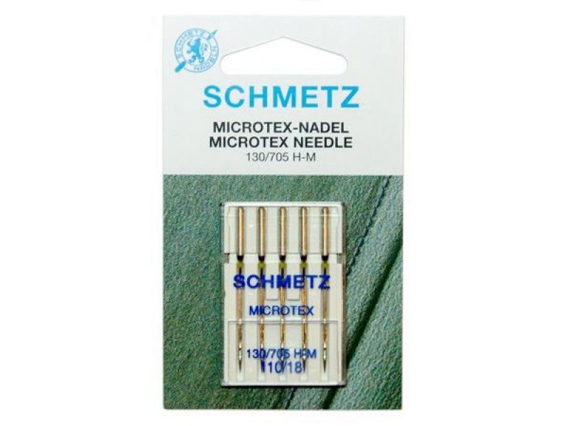 Иглы Schmetz микротекс №110 5 шт. 130/705H-M