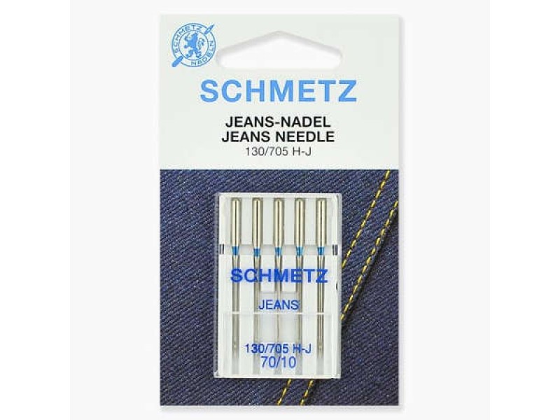 Иглы Schmetz для джинса № 70 5 шт. 130/705H-J