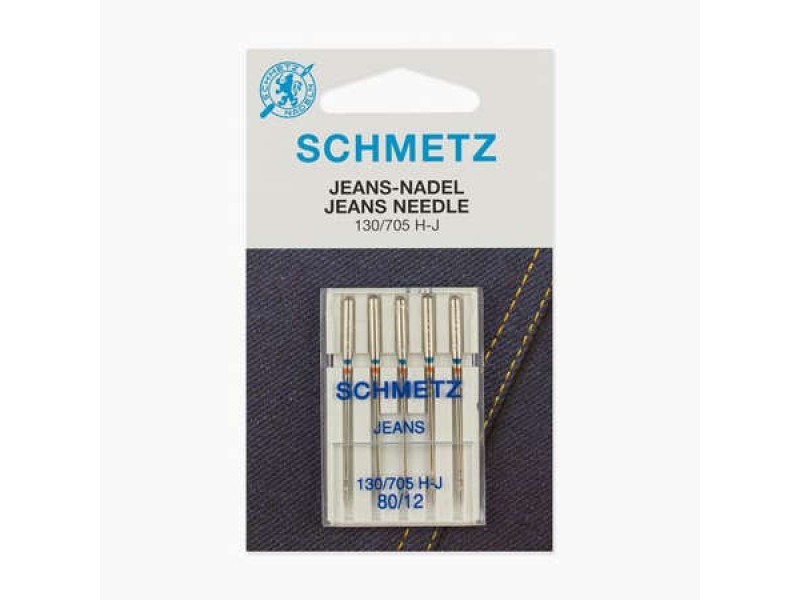 Иглы Schmetz для джинса № 80 5 шт. 130/705H-J