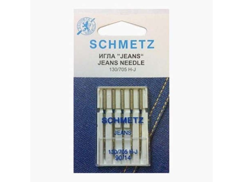 Иглы Schmetz для джинса № 90 5 шт. 130/705H-J