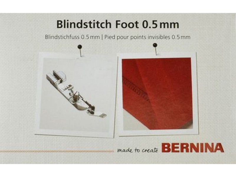 Лапка Bernina для потайной строчки 0,5 мм 502 070 03 48
