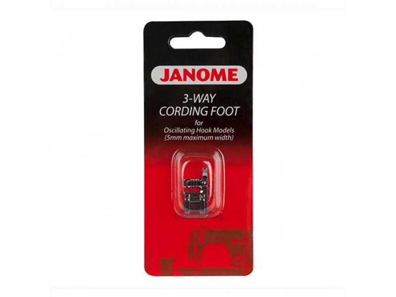 Лапка Janome для пришивания 3-х шнуров 200-126-009