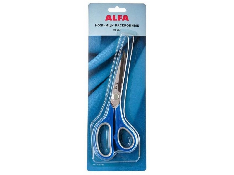 Ножницы ALFA раскройные 19 см AF 901-75S
