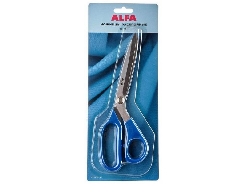 Ножницы ALFA раскройные для правшей и левшей 23 см AF 902-90