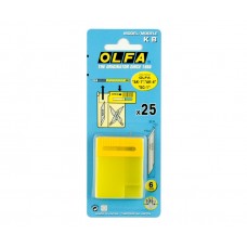 Лезвие OLFA сменное перо 6 мм 25 шт OL-KB