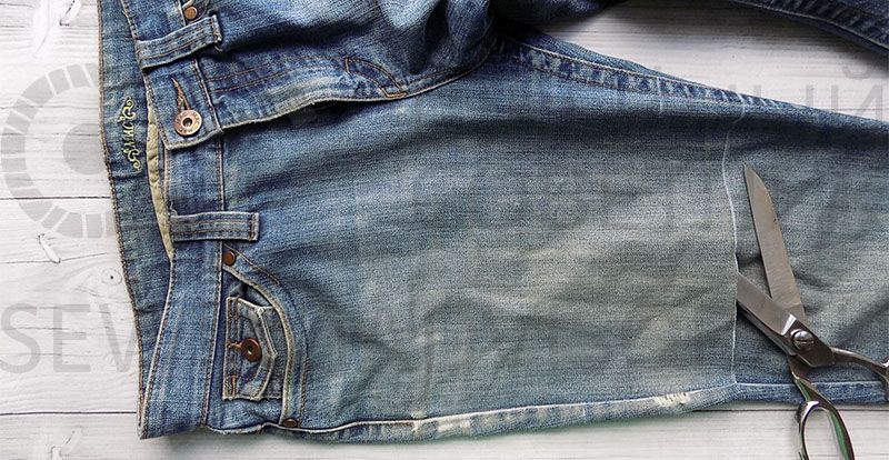 Как сделать комбинезон из старых джинсов своими руками?