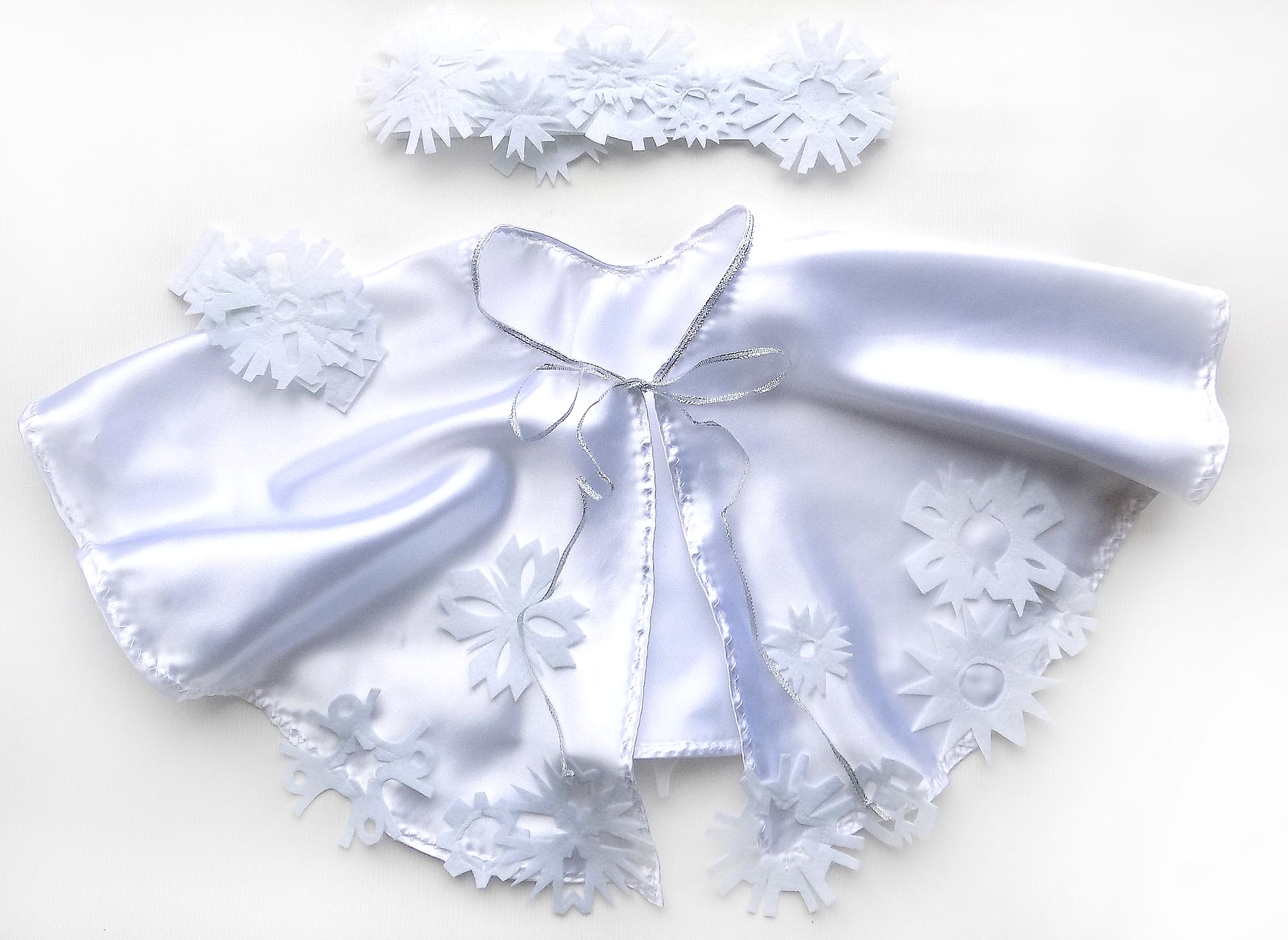 Как украсить платье снежинку: делаем своими руками красивый и оригинальный новогодний костюм