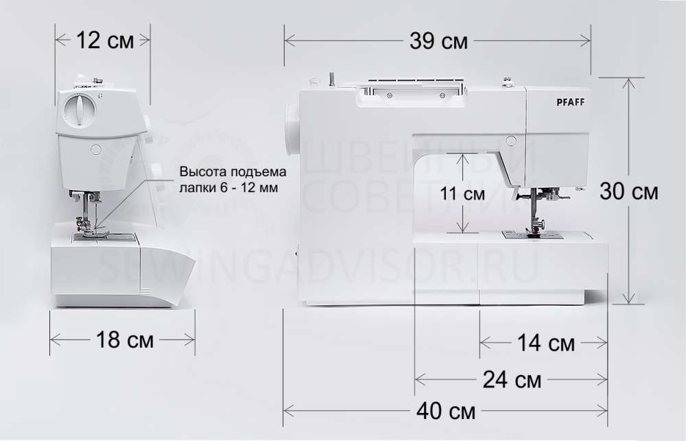 Обзор Pfaff Quilt ambition характеристики, производительность — Швейный Советник.